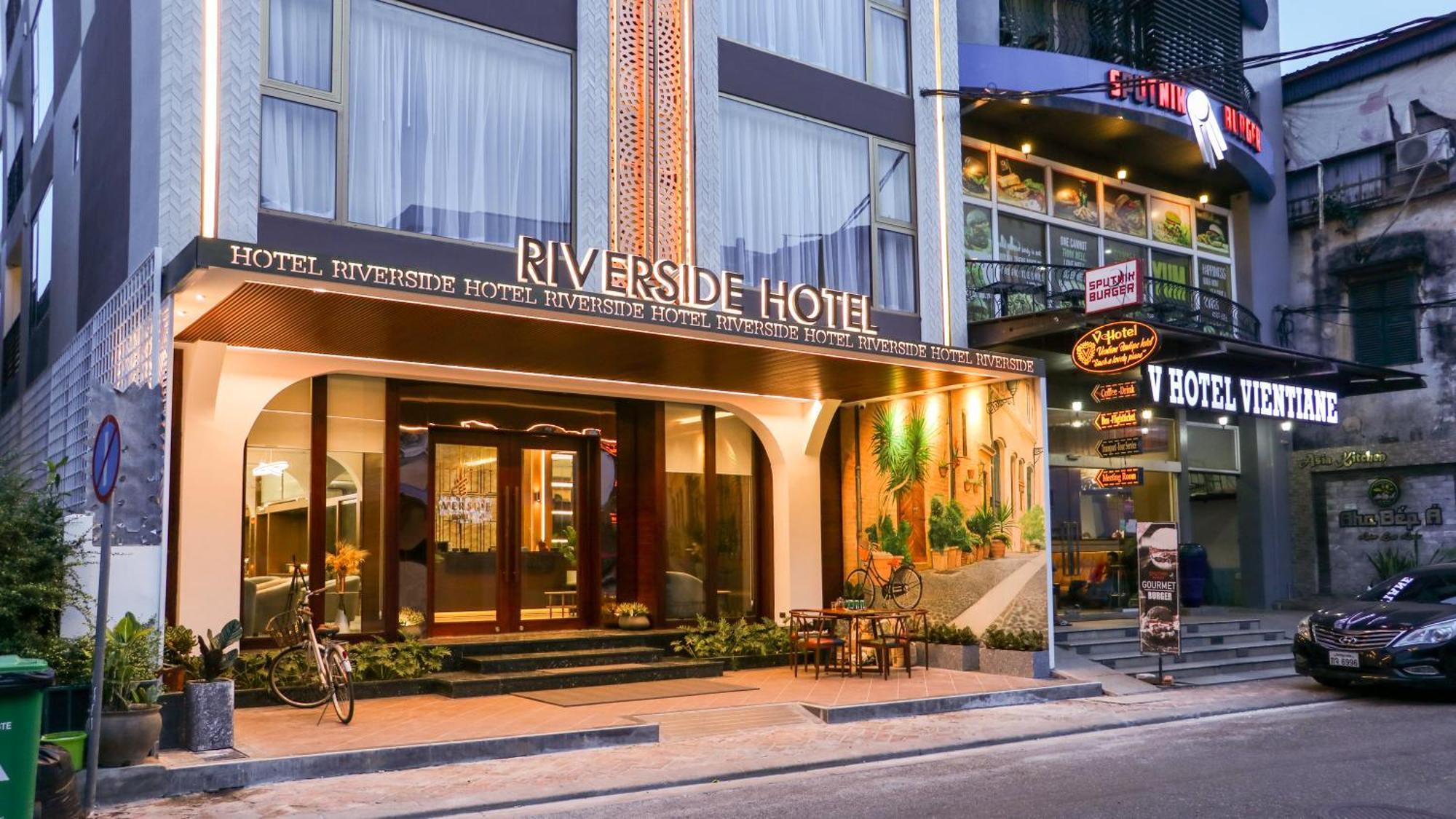 Riverside Hotel เวียงจันทน์ ภายนอก รูปภาพ